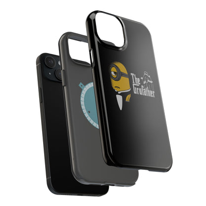 Magnetic Tough Cases: The Gruffather Phone Cover, Gift for Minions Fans, Unique Cell Phone Case, Durable Protective Case, Fun Cartoon Design
