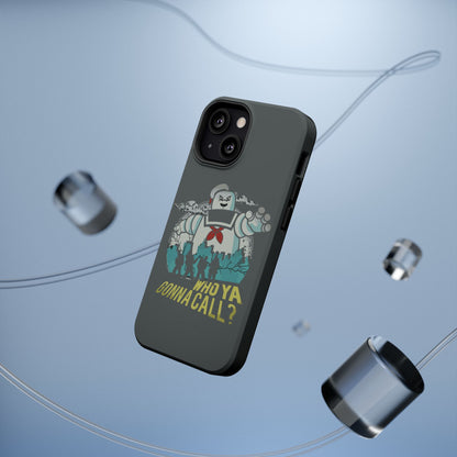 Ghostbuster-Inspired Tough Phone Case - Who Ya Gonna Call? - Perfect for Fans, Gift for Halloween, Geeky Accessories, Durable Protection