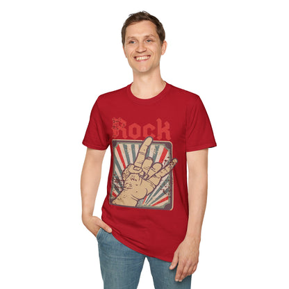 Rock On Unisex T-Shirt - Music Lover Gift, Concert Wear, Casual Style, Graphic Tee, Rock n Roll Apparel