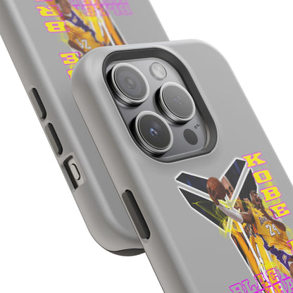 Impact-Resistant Phone Case — Bold Retro Basketball Graphic