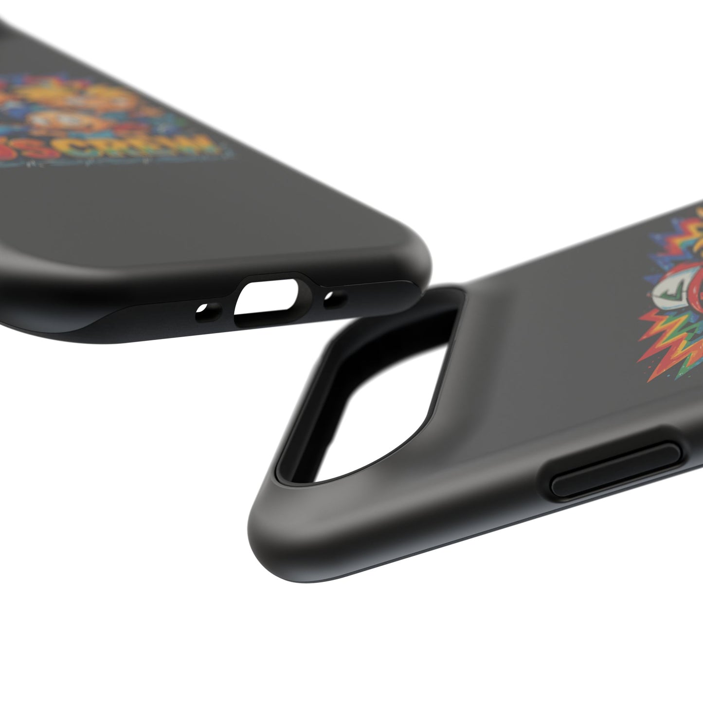 90s Crew Impact-Resistant Phone Case — Retro Cartoon Gamer Design