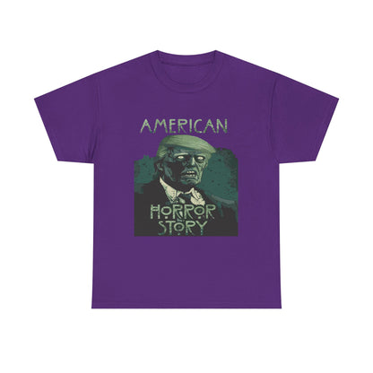 American Horror Story Unisex Heavy Cotton Tee, Horror Fan Gift, Graphic Tee, Halloween Costume, TV Show Merch