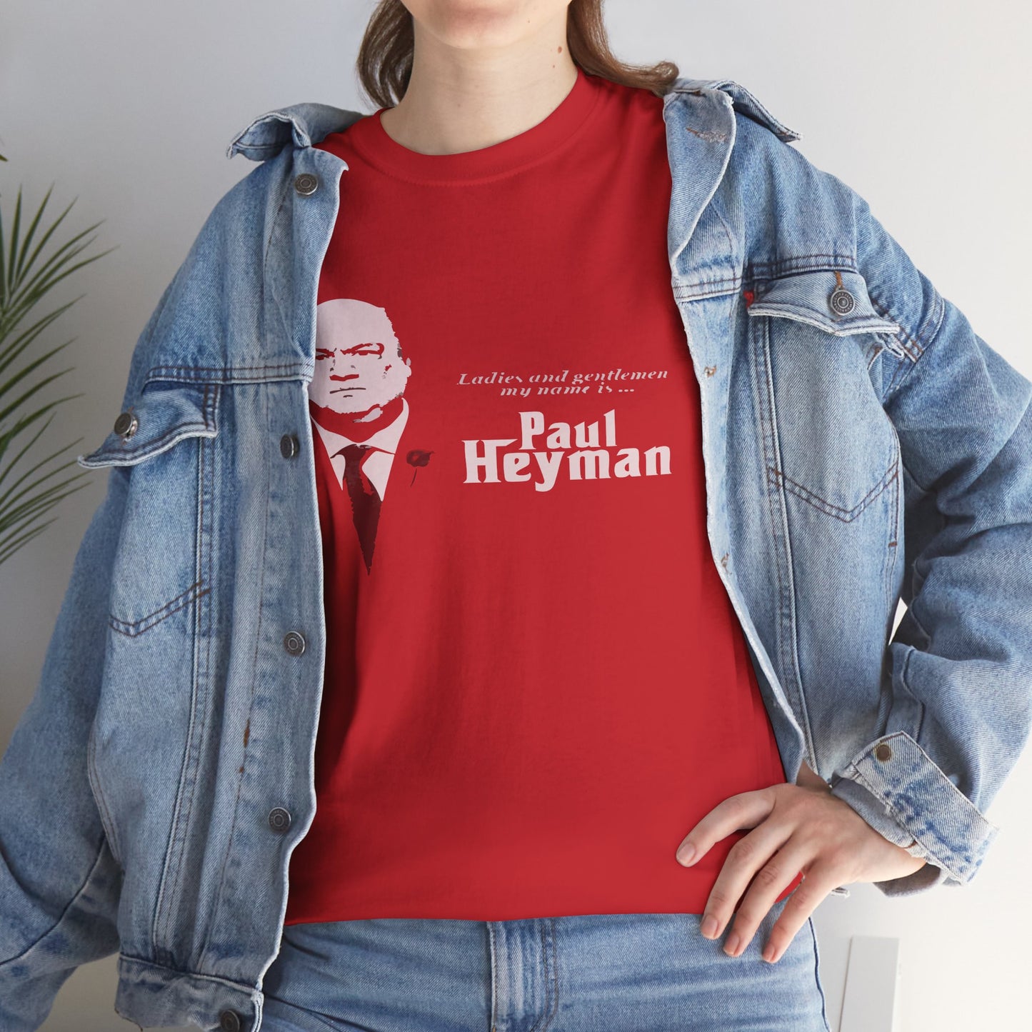 Paul Heyman Quote T‑Shirt — "I Exist Only To Make You Look Good" Pro Wrestling Tee