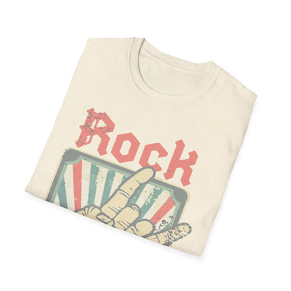 Rock On Unisex T-Shirt - Music Lover Gift, Concert Wear, Casual Style, Graphic Tee, Rock n Roll Apparel