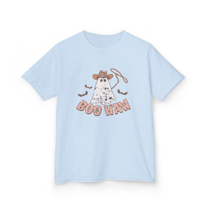 Boo Haunt Kids Tee, Halloween Shirt, Ghost Costume T-Shirt, Fun Kids Apparel, Spooky Party Outfit
