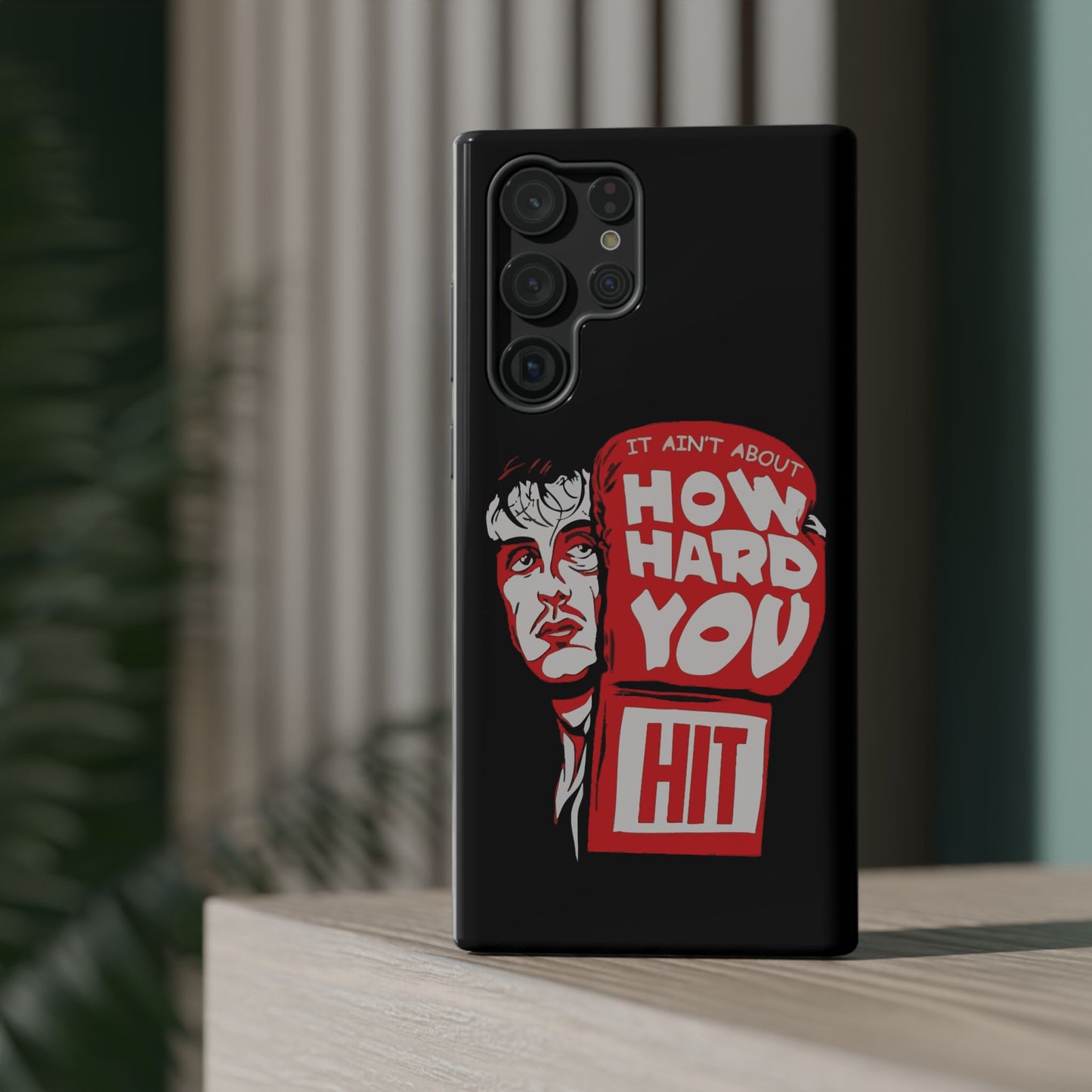 Impact-Resistant Phone Case, Rugged Smartphone Cover, Tough Phone Protection, Inspirational Gift, Motivational Tech Accessory