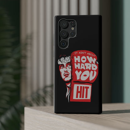 Impact-Resistant Phone Case, Rugged Smartphone Cover, Tough Phone Protection, Inspirational Gift, Motivational Tech Accessory