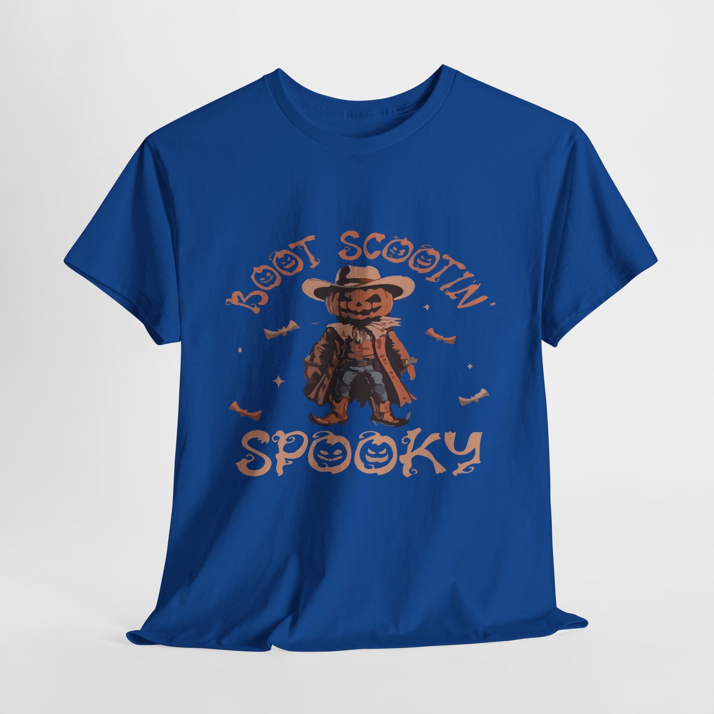 Spooky Cowboy Tee, Unisex Heavy Cotton T-Shirt, Halloween Costume, Fall Fashion, Fun Casual Wear, Gift for Friends, Boot Scootin' [...]