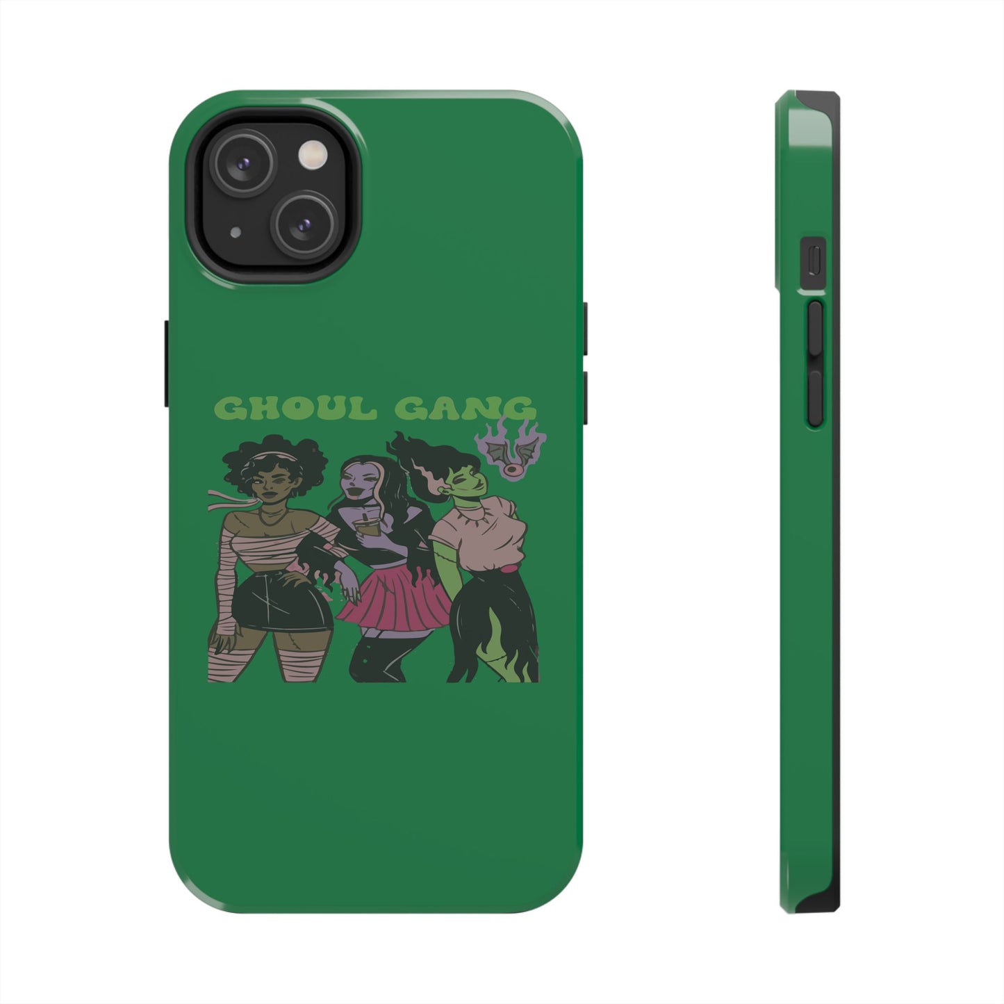 Ghoul Gang Tough Phone Case, Phone Accessory, Halloween Gift, Spooky Aesthetic, Durable Protection, Trendy Design