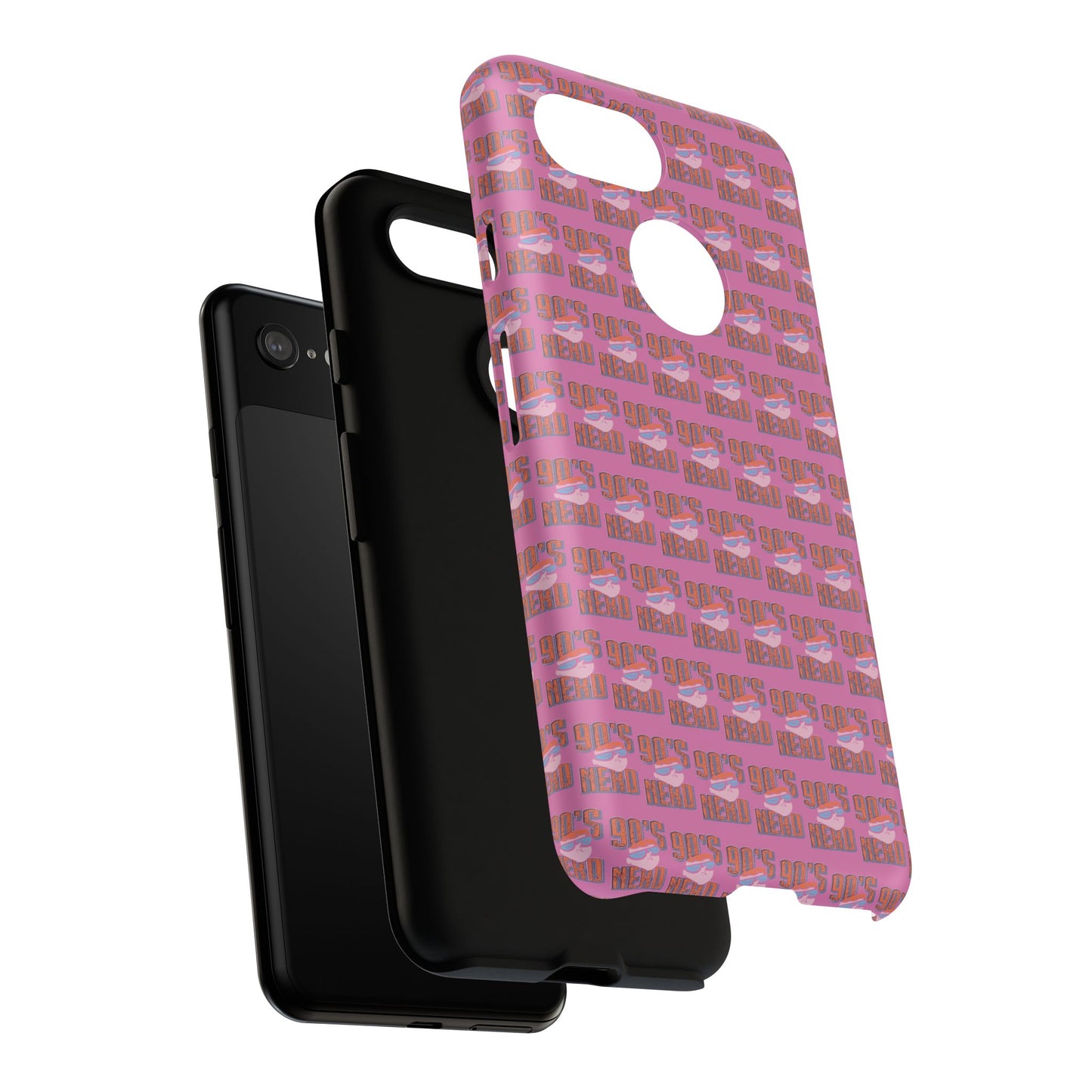 90s Vibe Phone Case, Retro Tough Cases, Gift for Nostalgia Lovers, Durable Phone Covers, 90s Themed Accessories