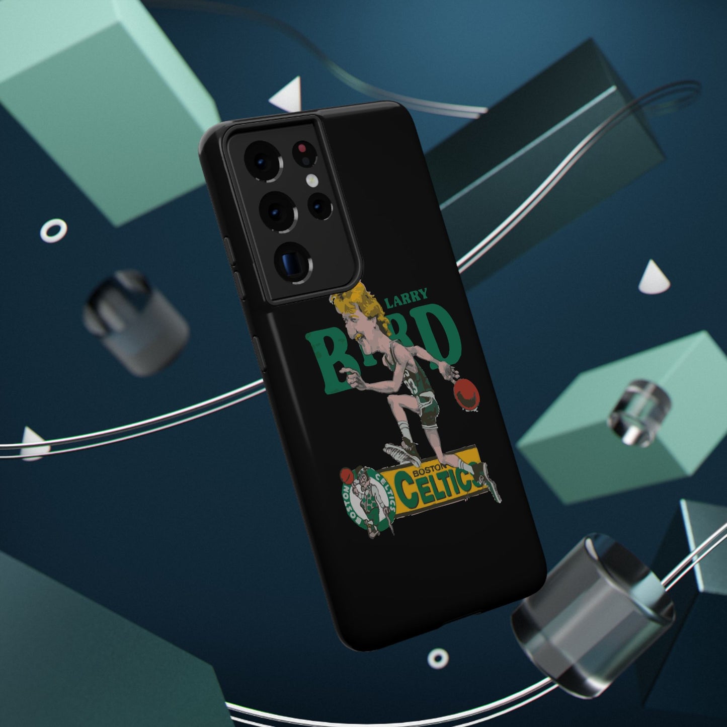 Larry Bird Impact-Resistant Phone Case, Sports Fan Gift, Basketball Accessories, Celtics Merchandise, Unique Phone Cover