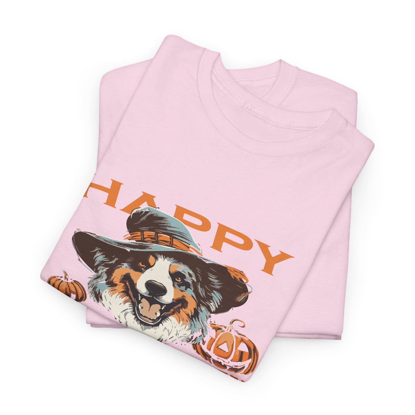 Halloween Dog Graphic Tee, Unisex T-Shirt, Spooky Pet Shirt, Fall Apparel, Trick or Treat Top