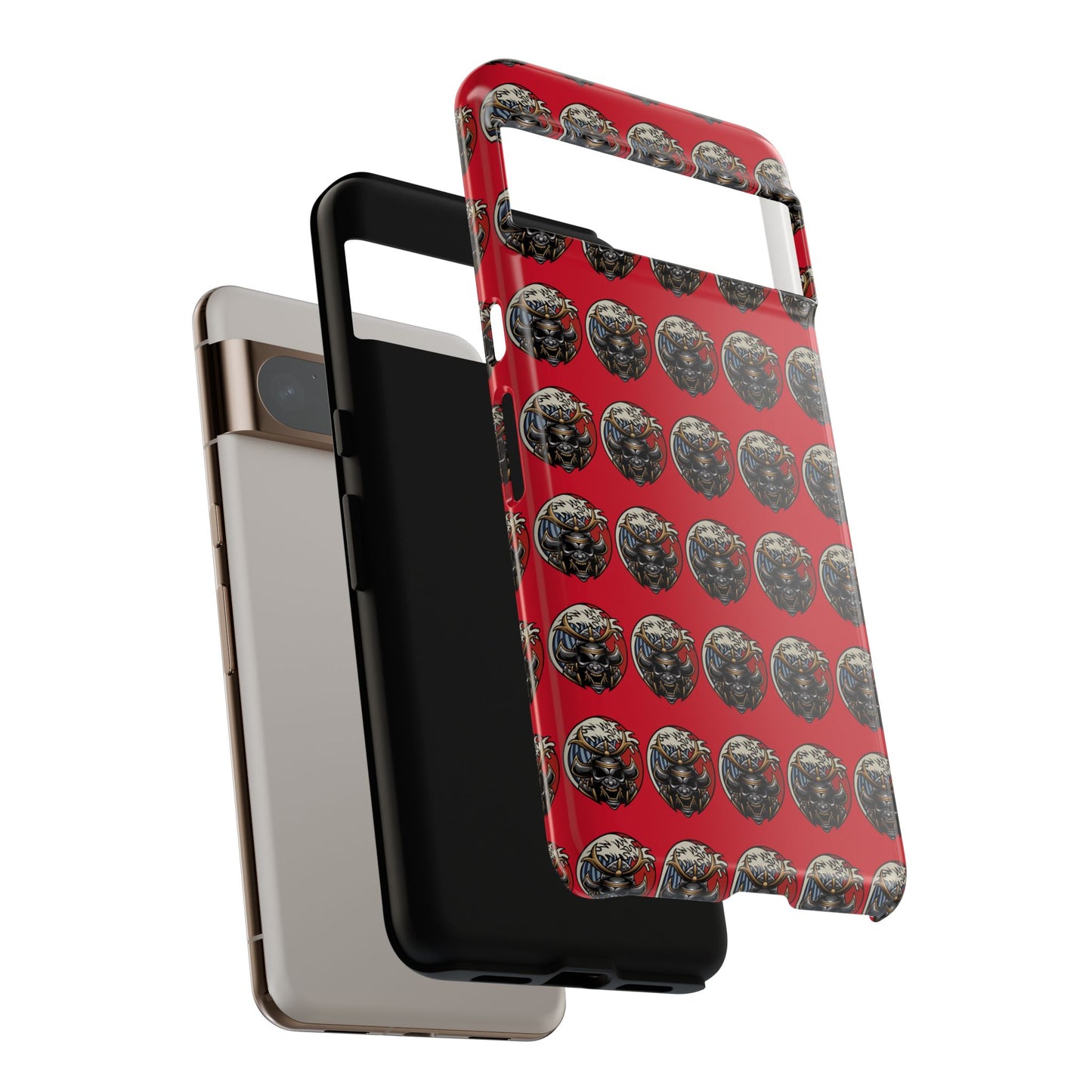 Bold Phone Case, Tough Phone Cover, Red Phone Protector, Unique Gift for Him/Her, Trendy Tech Accessory