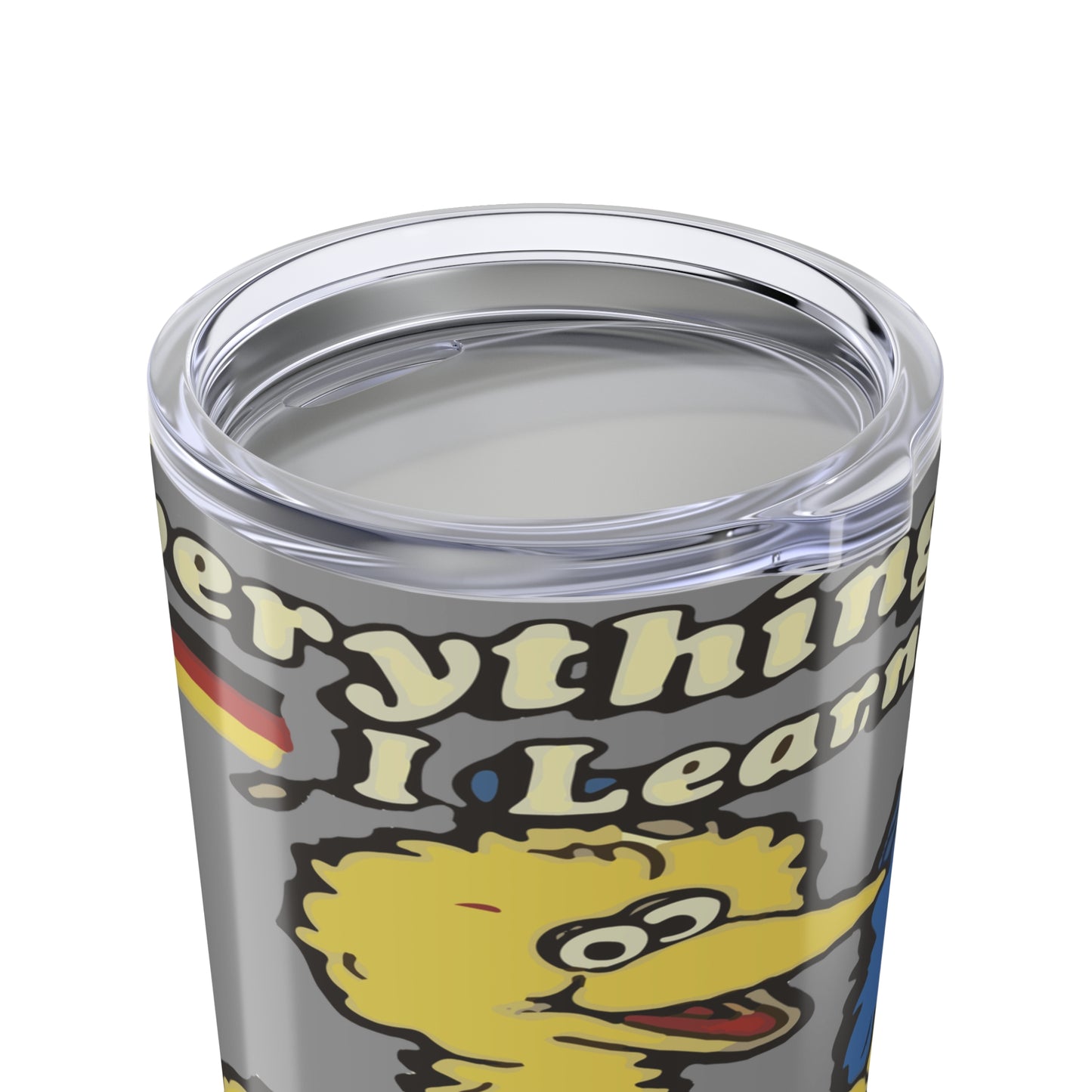 Tumbler — Retro Sesame Street Characters 20oz Insulated Travel Cup