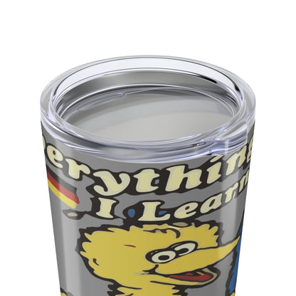 Tumbler — Retro Sesame Street Characters 20oz Insulated Travel Cup