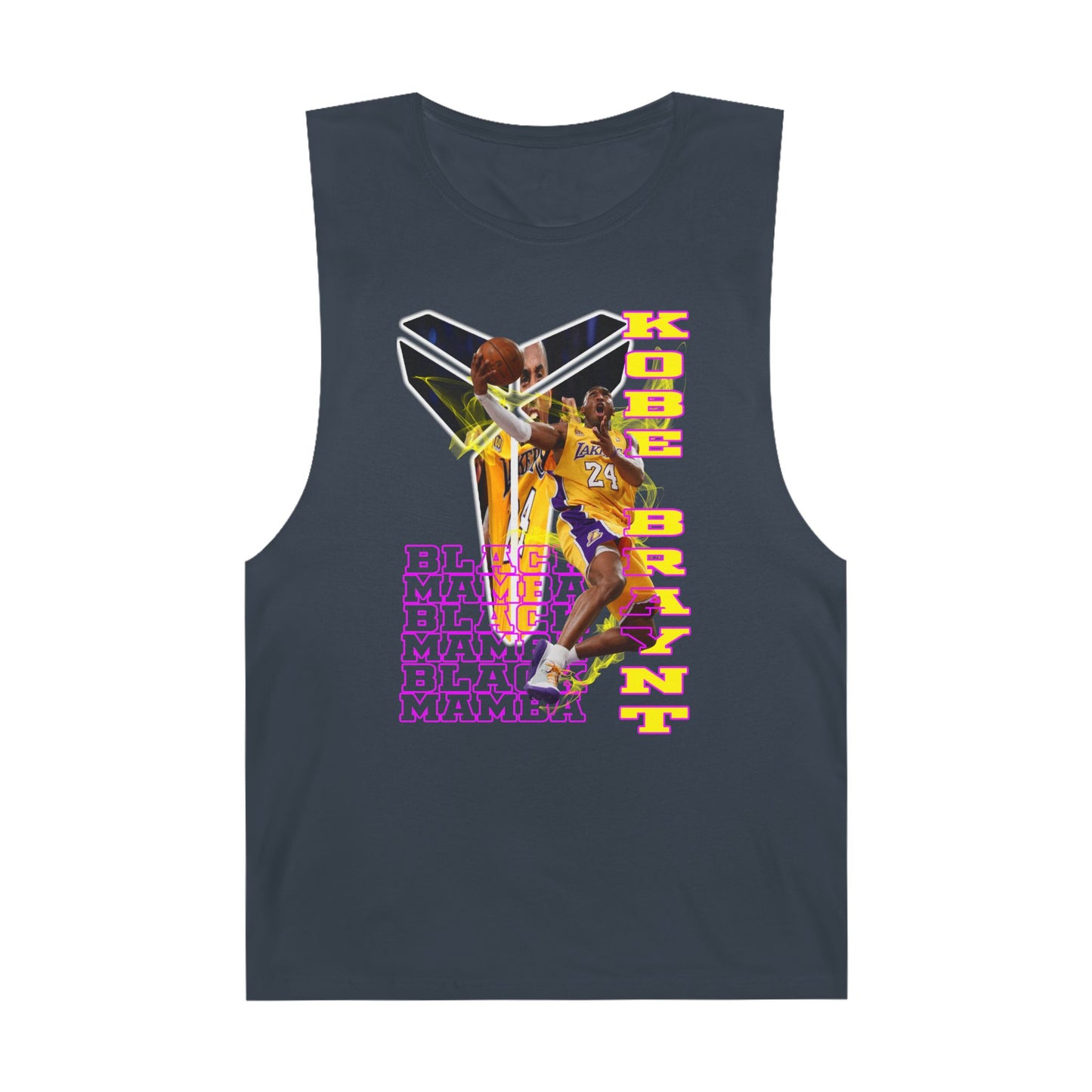 Kobe Bryant Unisex Tank Top, Basketball Apparel, Sports Fitness Gear, Tribute Shirt, Gift for Athletes, Summer Sportswear