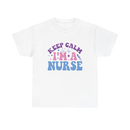 Nurse Appreciation Heavy Cotton Tee, Funny Nurse Gift, Medical Humor Shirt, Nurse Day Celebration Tee, Caregiver Outfit