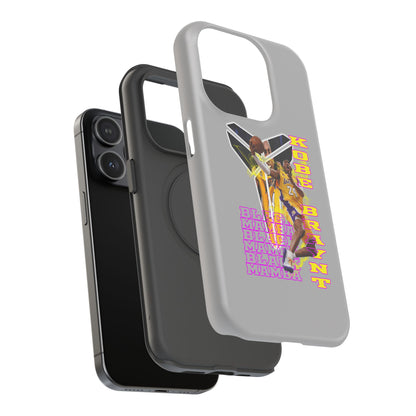 Impact-Resistant Phone Case — Bold Retro Basketball Graphic
