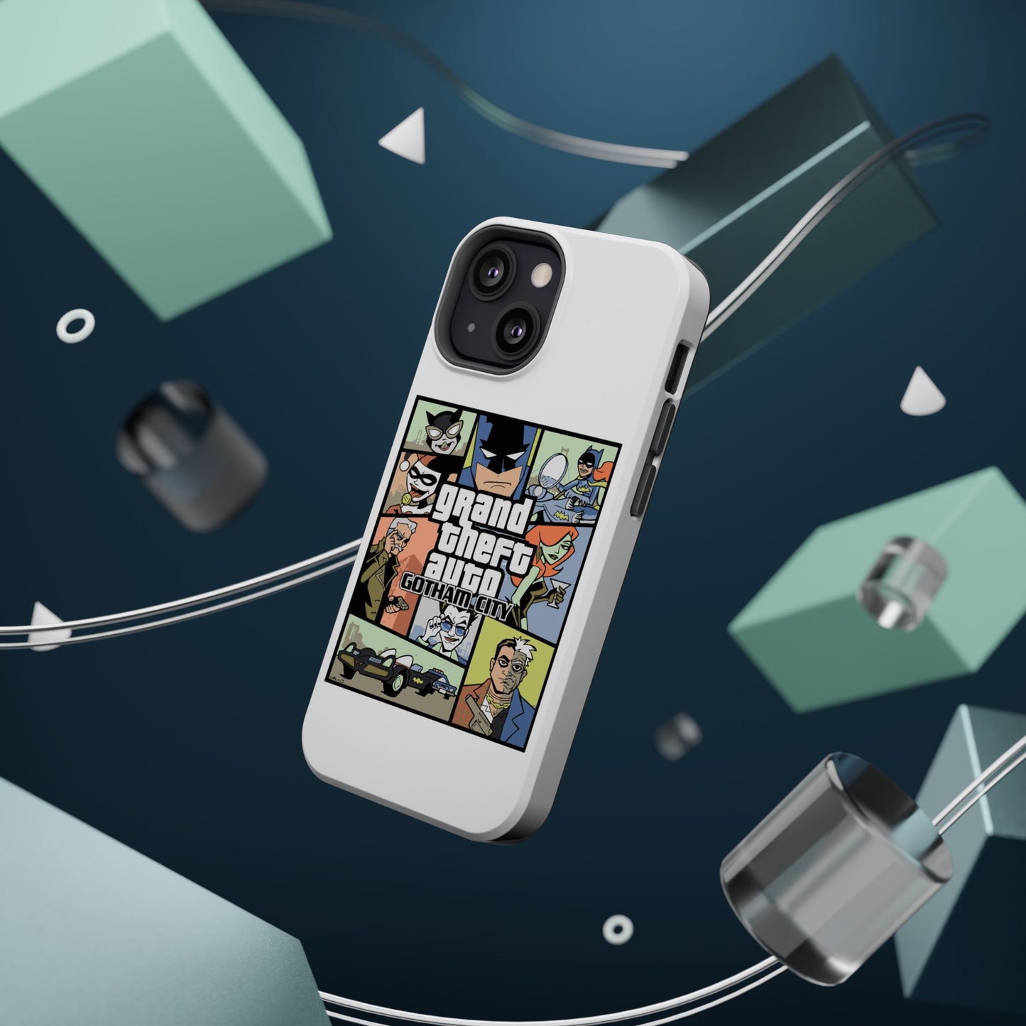 Grand Theft Auto Magnetic Tough Case, Gaming Phone Case, GTA Art Phone Cover, Gifts for Gamers, Cool Cell Phone Case