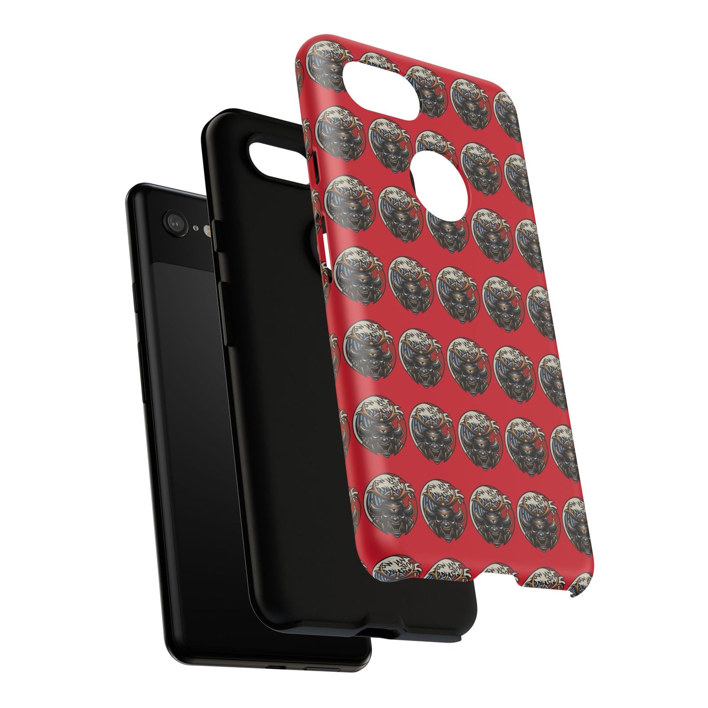 Bold Phone Case, Tough Phone Cover, Red Phone Protector, Unique Gift for Him/Her, Trendy Tech Accessory