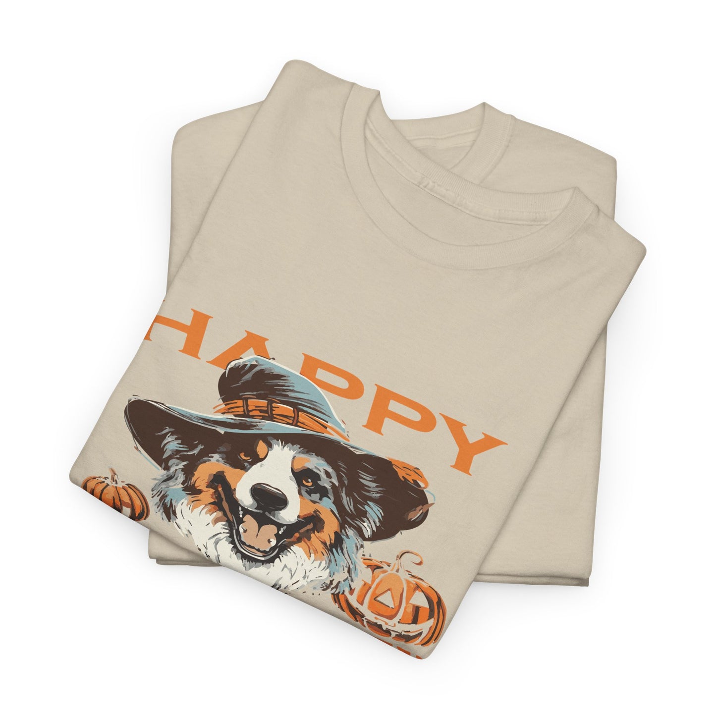 Halloween Dog Graphic Tee, Unisex T-Shirt, Spooky Pet Shirt, Fall Apparel, Trick or Treat Top