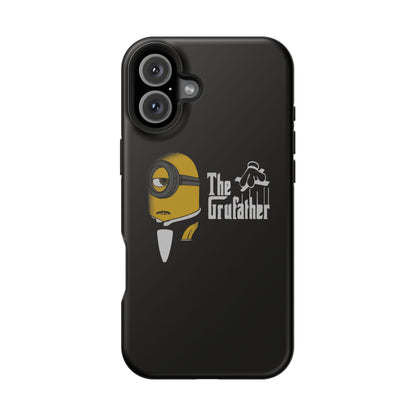 Magnetic Tough Cases: The Gruffather Phone Cover, Gift for Minions Fans, Unique Cell Phone Case, Durable Protective Case, Fun Cartoon Design