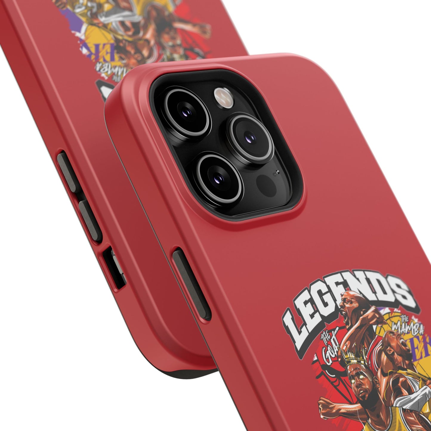 Legends Basketball Graphic Phone Case — Impact-Resistant iPhone Cover