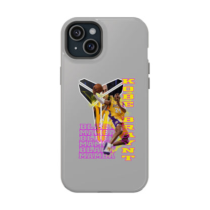 Impact-Resistant Phone Case — Bold Retro Basketball Graphic