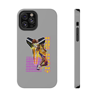 Impact-Resistant Phone Case — Bold Retro Basketball Graphic