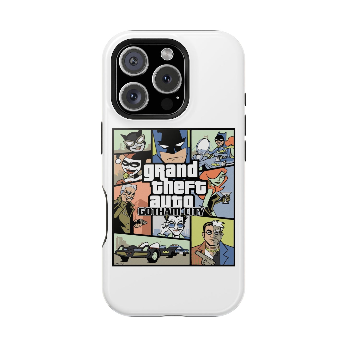 Grand Theft Auto Magnetic Tough Case, Gaming Phone Case, GTA Art Phone Cover, Gifts for Gamers, Cool Cell Phone Case