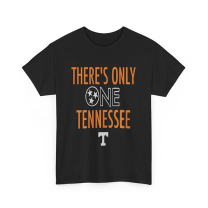 Tennessee Pride Tee, Unisex Heavy Cotton Tee, Tennessee Fans Gift, College Sports Apparel, Casual Everyday Wear, State Pride Shirt