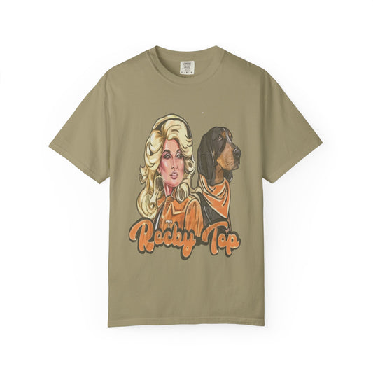 Rocky Top Retro T-Shirt, Dog Lover Tee, Vintage Country Shirt, Music Festival Apparel, Unique Gift for Pet Owners