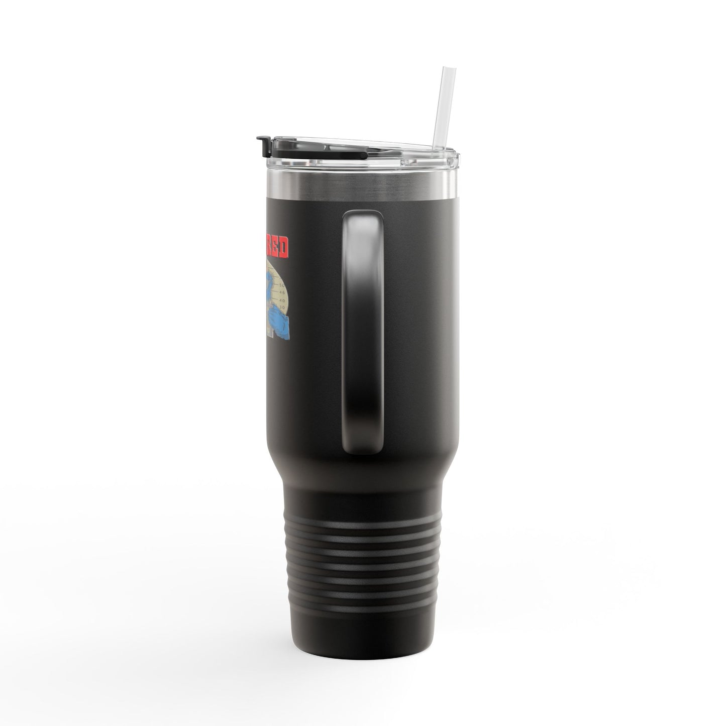 Adventure-Ready Insulated Travel Mug - 40oz with 'Captured' Design