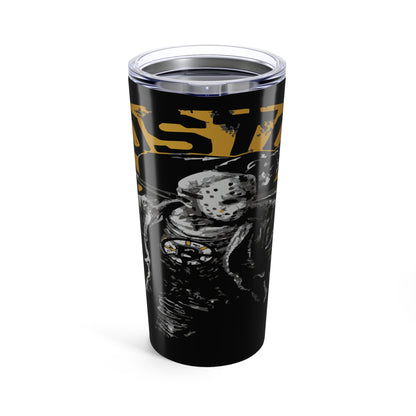 Horror-Themed Tumbler, 20oz Insulated Drinkware - Perfect for Halloween, Gift for Movie Lovers, Unique Collectible