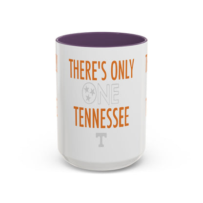 Tennessee Accent Coffee Mug - Perfect for Fans, Gift for Graduates, Home Office Essential, Sports Celebration, Personalized Tea Cup