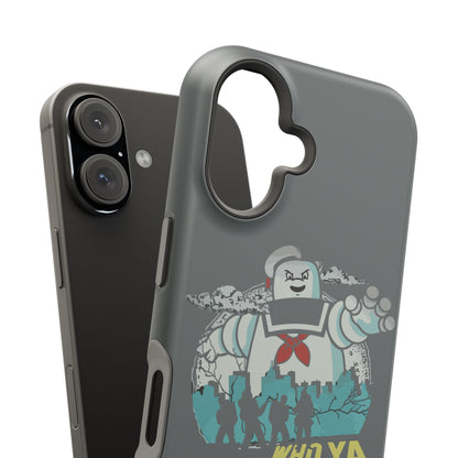 Ghostbuster-Inspired Tough Phone Case - Who Ya Gonna Call? - Perfect for Fans, Gift for Halloween, Geeky Accessories, Durable Protection