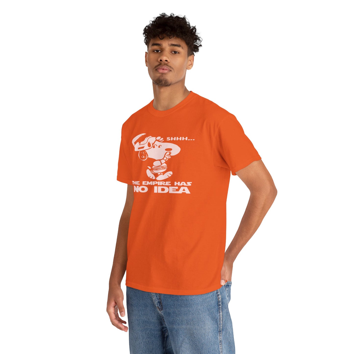 Galaxy Humor Unisex Heavy Cotton Tee - Fun for Sci-Fi Fans, Casual Wear, Gift for Birthdays, Geek Culture