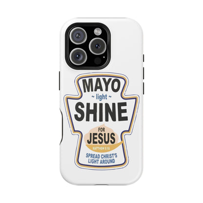 Jesus Message Impact-Resistant Case, Faith-Based Phone Cover, Inspirational Tech Accessory, Christian Gift, Bible Verse Case