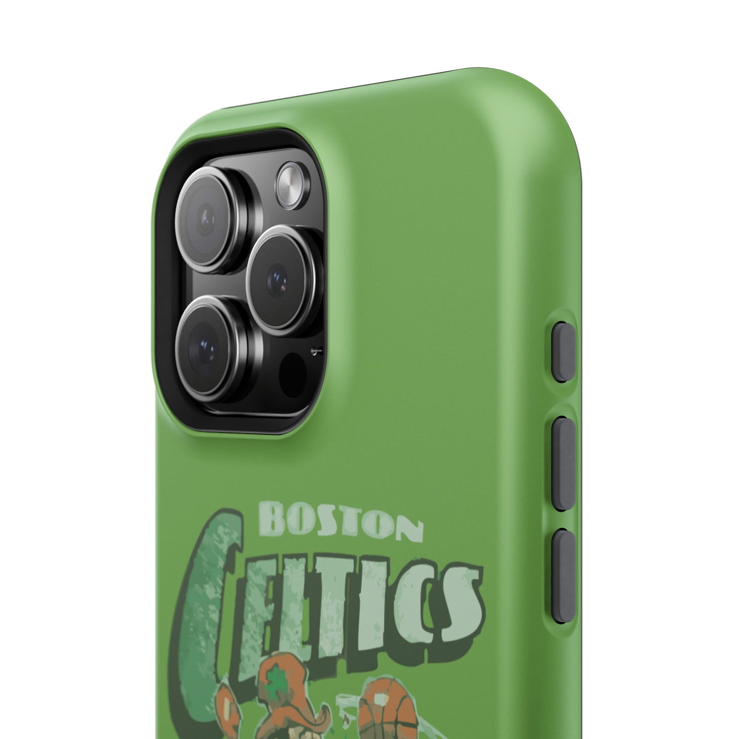 Boston Celtics Impact-Resistant Phone Case, Basketball Phone Cover, Sports Fan Gift, Sturdy Phone Case, NBA Merchandise, Team Spirit Decor