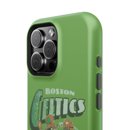 Boston Celtics Impact-Resistant Phone Case, Basketball Phone Cover, Sports Fan Gift, Sturdy Phone Case, NBA Merchandise, Team Spirit Decor