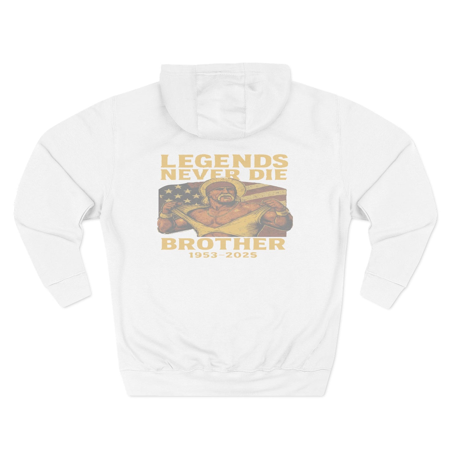 Legends Never Die Brother Memorial Hoodie — Tribute Fleece Pullover