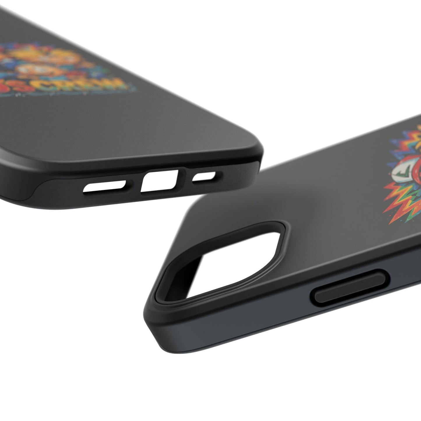 90s Crew Impact-Resistant Phone Case — Retro Cartoon Gamer Design
