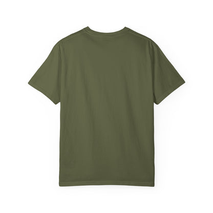 Retro Graphic T-Shirt, Unisex Garment-Dyed Tee, Vintage Style Shirt, Alright Men! Humor Top, Casual Apparel for All Occasions