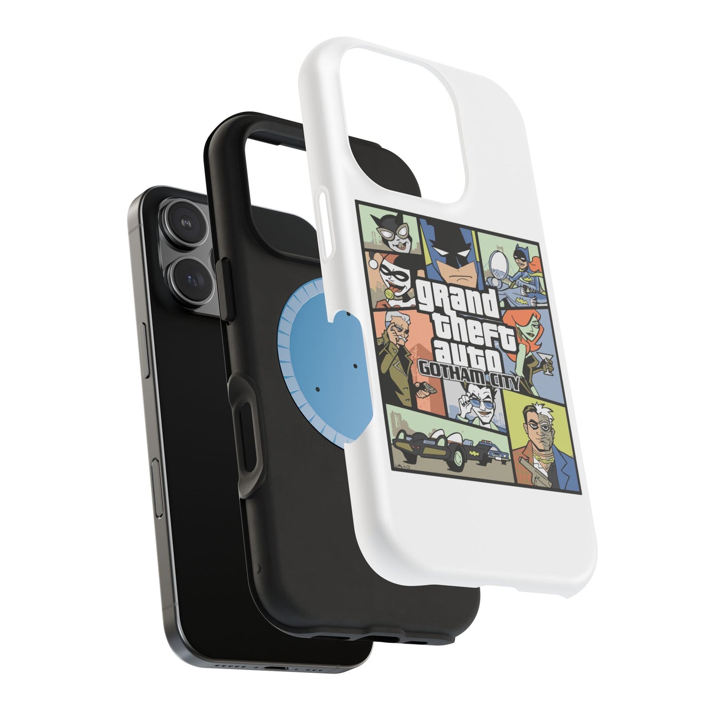 Grand Theft Auto Magnetic Tough Case, Gaming Phone Case, GTA Art Phone Cover, Gifts for Gamers, Cool Cell Phone Case