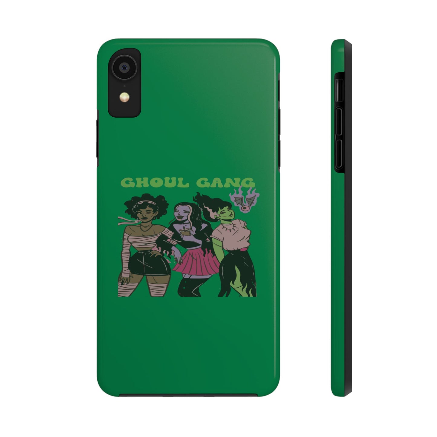 Ghoul Gang Tough Phone Case, Phone Accessory, Halloween Gift, Spooky Aesthetic, Durable Protection, Trendy Design