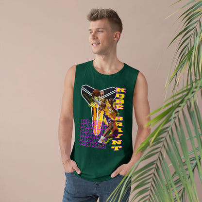 Kobe Bryant Unisex Tank Top, Basketball Apparel, Sports Fitness Gear, Tribute Shirt, Gift for Athletes, Summer Sportswear