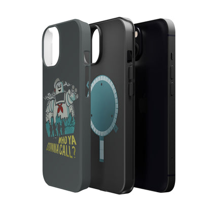 Ghostbuster-Inspired Tough Phone Case - Who Ya Gonna Call? - Perfect for Fans, Gift for Halloween, Geeky Accessories, Durable Protection