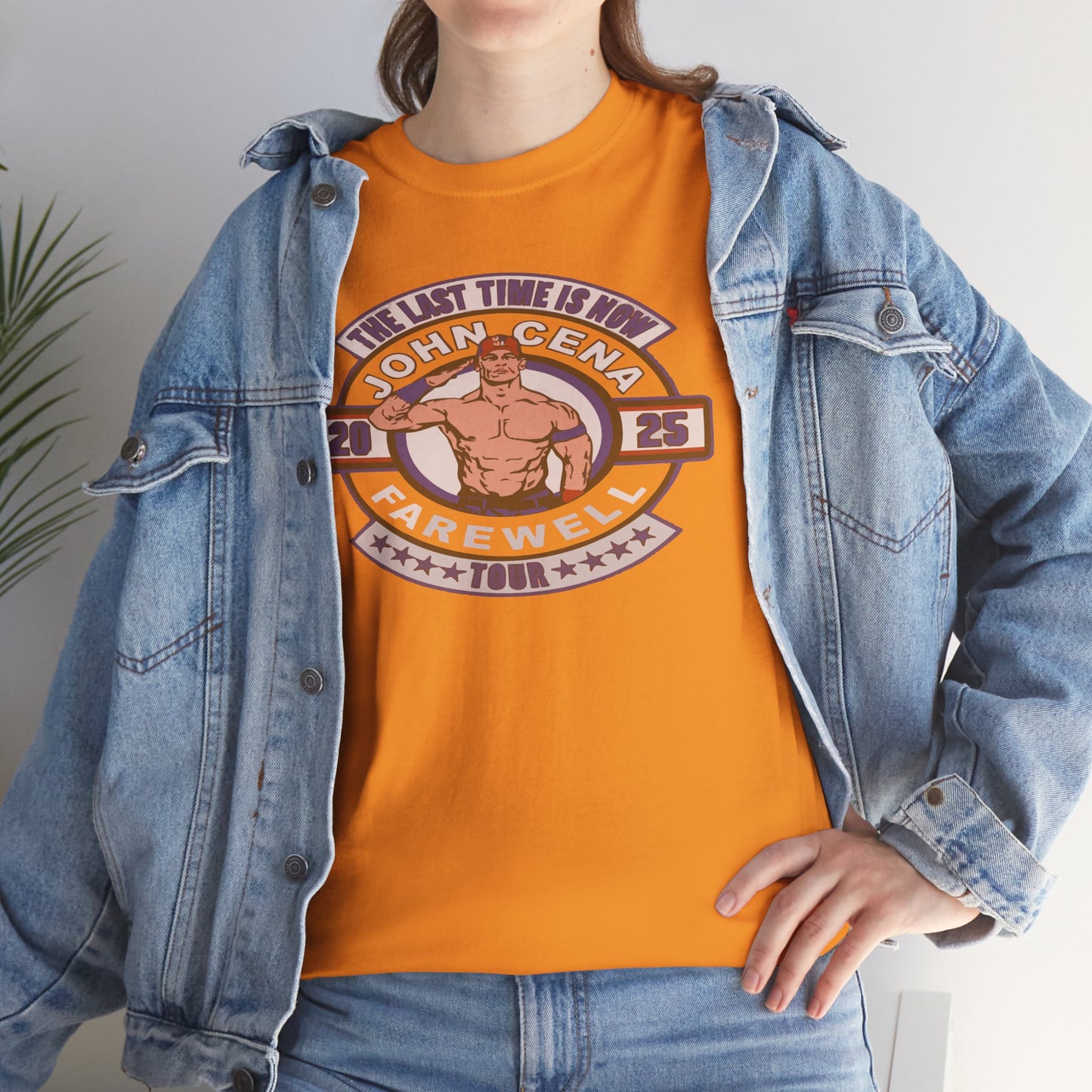 Wrestling Tribute Tee, John Cena Farewell Shirt, Unisex Graphic Tee, Fan Merchandise, Gift for Sports Lovers