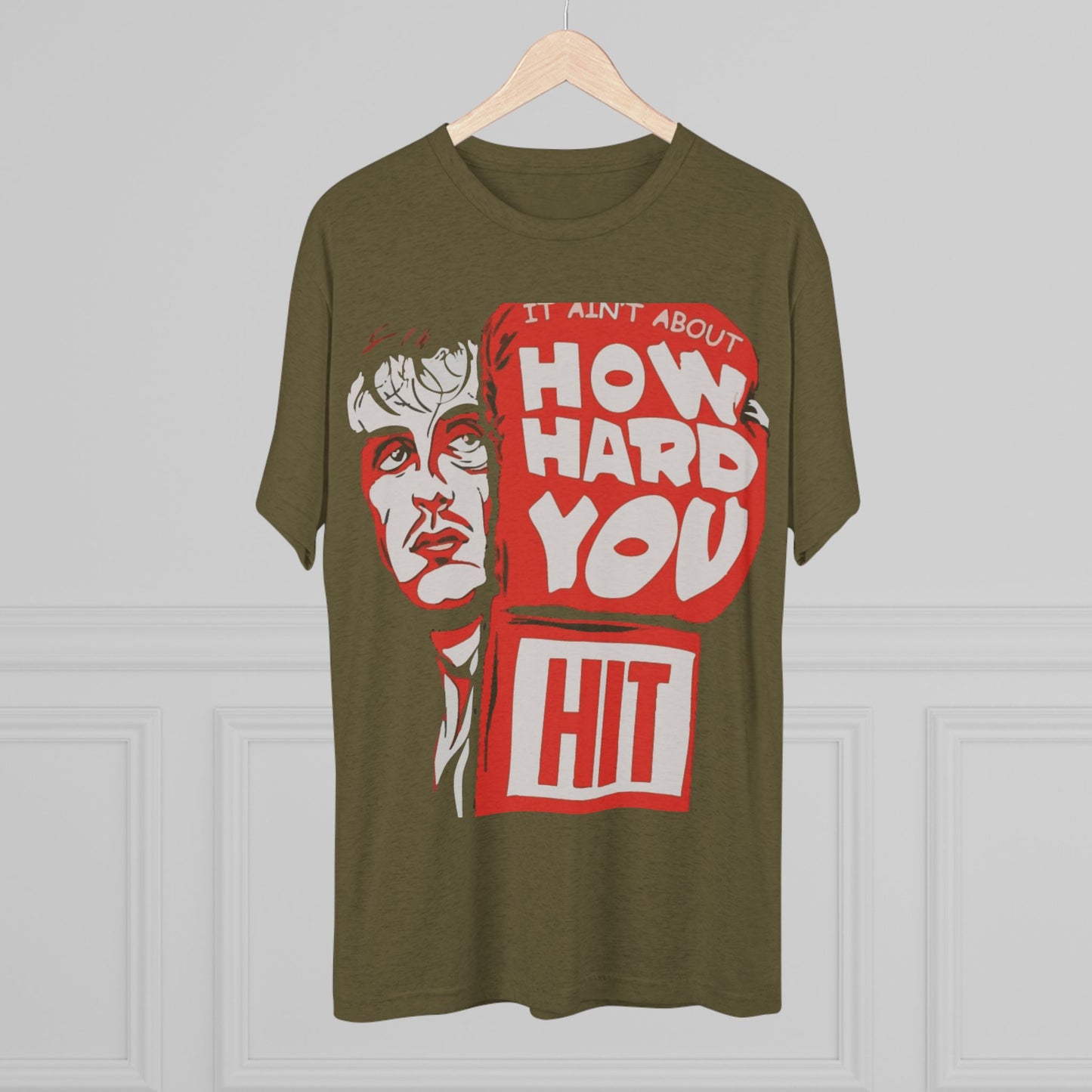 Rocky Fitness Tee - Unisex Tri-Blend Crew Tee