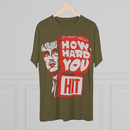 Rocky Fitness Tee - Unisex Tri-Blend Crew Tee